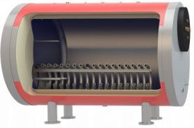 MasterSOL Boiler Boiler Station 2000lt with One Alternator