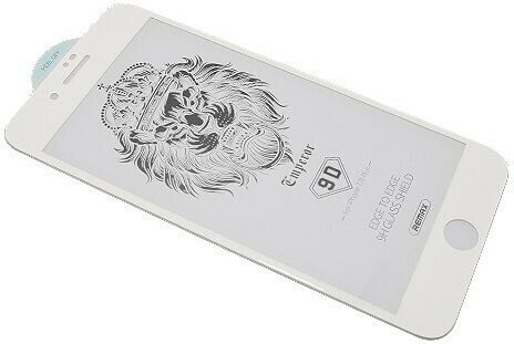 Remax Emperor 9D Vollflächig gehärtetes Glas Weiß (iPhone 7/8 (Apple))