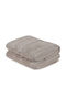 Mijolnir Bath Towels Set 2 pcs Dolce Light Brown Weight 560gsm