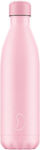 Chilly's All Pastel Μπουκάλι Θερμός Ανοξείδωτο BPA Free Ροζ 500ml