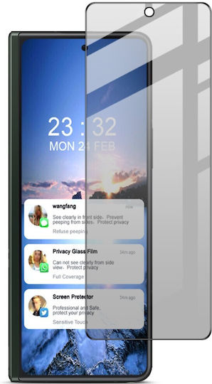 Imak Anti Spy Закалено стъкло за цялото лице (Galaxy Z Fold5)