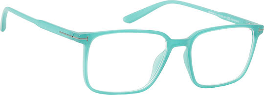 Oramont Reading Glasses +2.50 in Turquoise color 1152