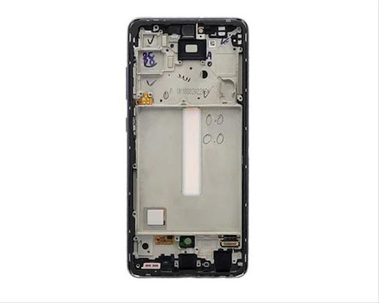 Samsung Οθόνη με Μηχανισμό Αφής για Galaxy A52 (Μωβ)