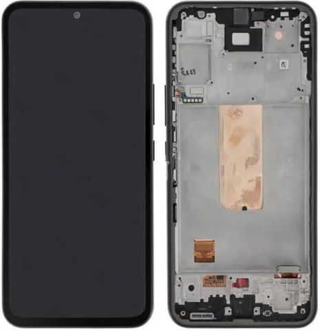 Samsung Οθόνη mit Touch-Mechanismus für Galaxy A54 (Schwarz)