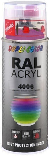 Motip Dupli Spray Vopsea cu Strălucitor Efect RAL 4006 400ml