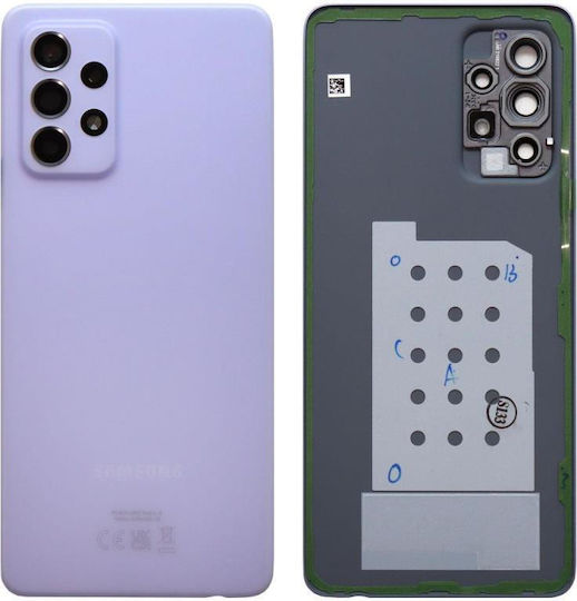 Samsung Καπάκι Μπαταρίας Μωβ για Galaxy A52s