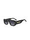 Dsquared2 Sunglasses with Black Plastic Frame and Black Gradient Lens D2 0107/S 807/9O
