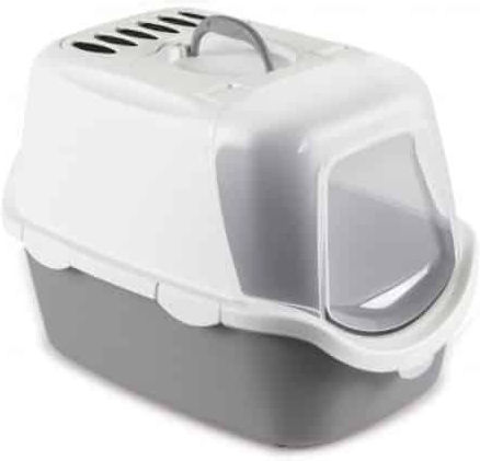 Stefanplast Cathy Cat Toilet Closed Gray L56 x W40 x H40cm