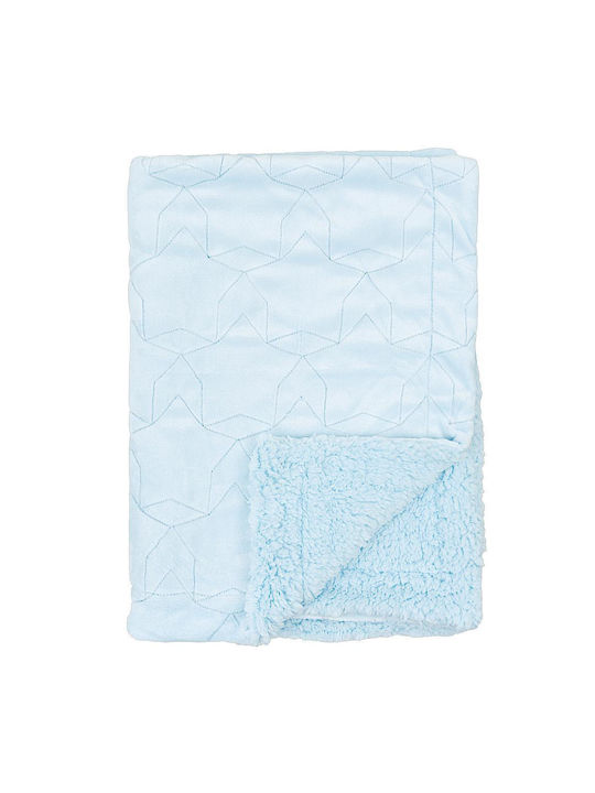 Kidscom Blanket Nursery Swaddling Blankets Light Blue Light blue 80x110cm