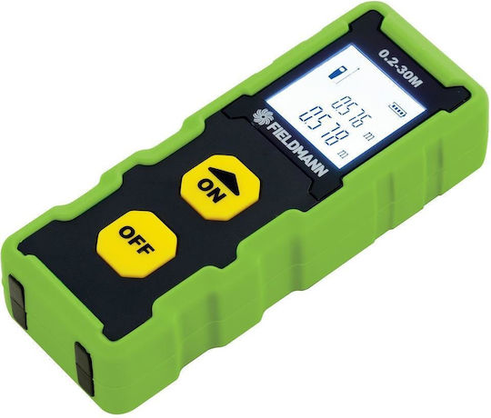 Fieldmann Лазерен дистанционен метър FT0345 с възможност за измерване до 30м