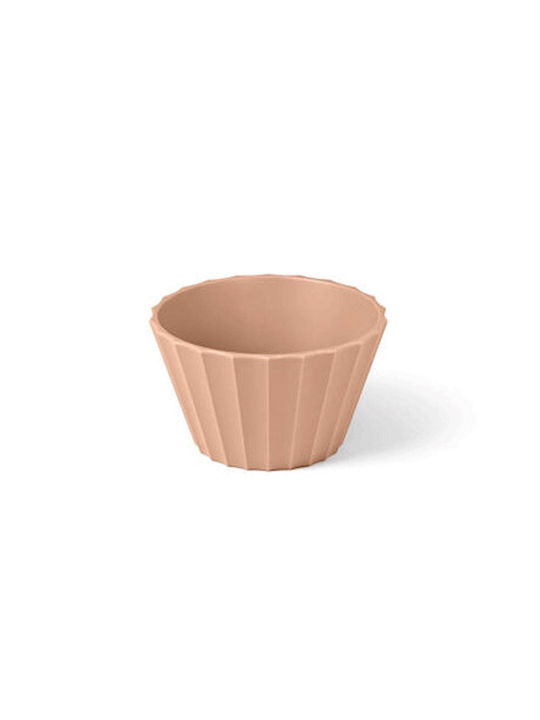Blim+ Servierschüssel Rund Kunststoff Rosa mit Durchmesser 11cm