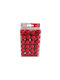 Next Ornament de Crăciun Ball Ornament Plastic Red 2.5buc Set de 24buc