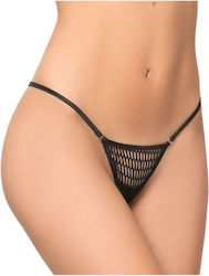 FMS Γυναικείο Sexy String Μαύρο