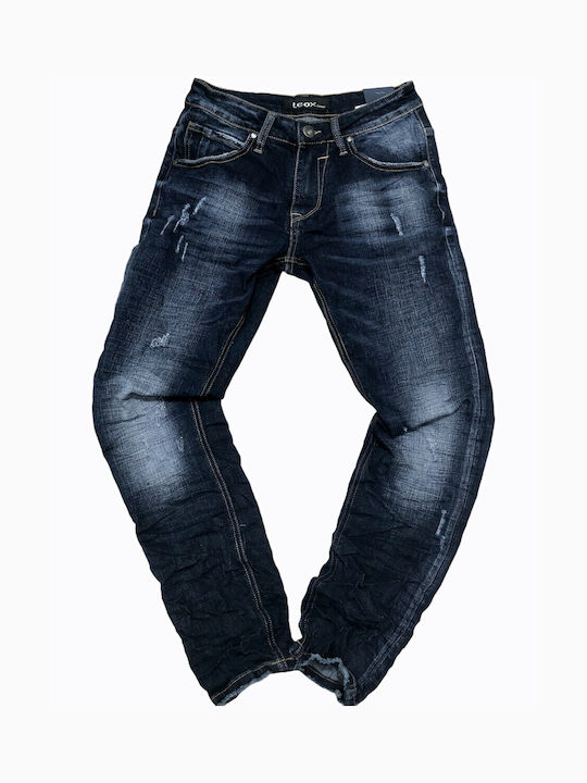 Men's Jeans Pants with Slim Fit Blue