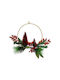 Next Christmas Metal Decorative Wreath 26cm