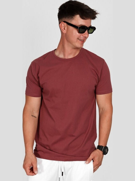 Van Hipster T-shirt Μπορντό