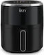 Izzy IZ-8222 Air Fryer with Double Detachable Bucket 4.5lt Black