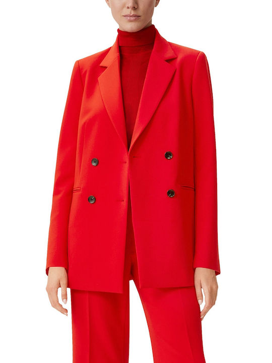 Comma Blazer pentru femei Sacou Red