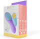 Party Color Toys Δονητής για Ζευγάρια Μωβ