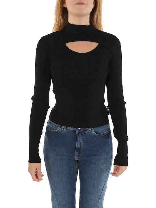 Hugo Boss Women's Long Sleeve Sweater Black