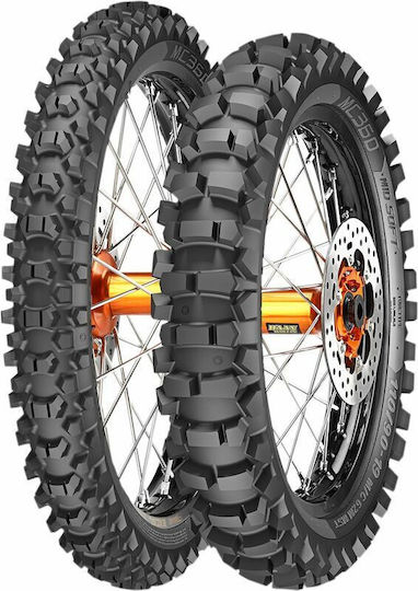 Metzeler Mc360 120/80R19 TT Off-Road Λάστιχο Μοτοσυκλέτας Πίσω Mid Soft