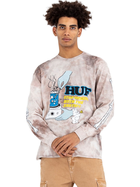HUF Mess Tiedye Tricou Negru