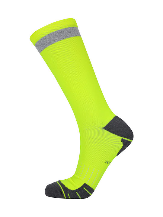 Endurance Running Socks Yellow 1 Pair