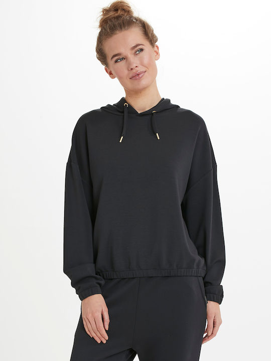 Athlecia Women's Hooded Sweatshirt Black .