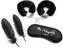 Fever BDSM Kit σε Μαύρο Χρώμα 4τμχ