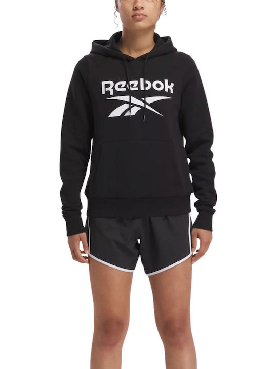 Identity Big Logo Women's Sweatshirt Hooded Black
