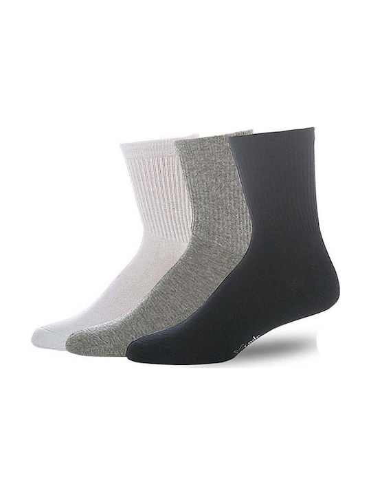 Xcode Tennis Socks White 3 Pairs