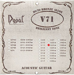 Dogal Single String for Acoustic Guitar