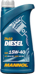 Mannol Car Lubricant 15W-40 1lt