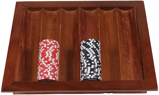 Pokeritems Βάση για Μάρκες Ξύλινη