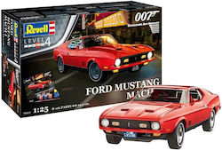 Revell James Bond - Ford Mustang Mach I Figurină de Modelism la Scară 1:24 cu Lipici și Culori