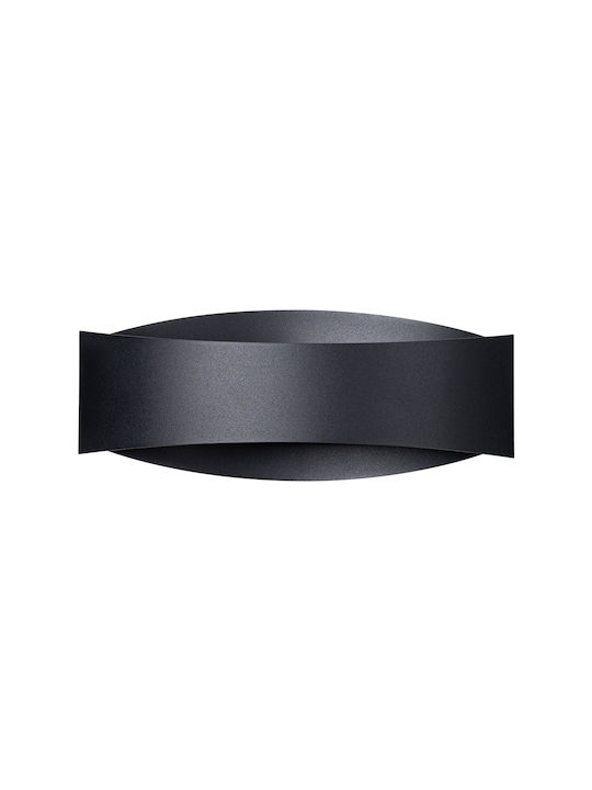 Sollux Lumină De perete Negru 15x15x15cm