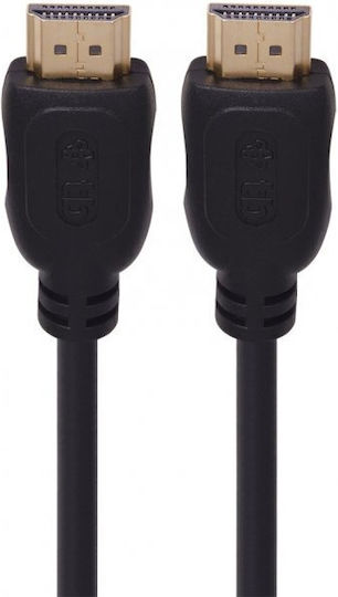 Tb Energy HDMI 1.4 Hochgeschwindigkeits 1080p 120Hz Kabel HDMI-Stecker - HDMI-Stecker 1,8m Schwarz