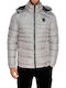 Winter Jacke Silber