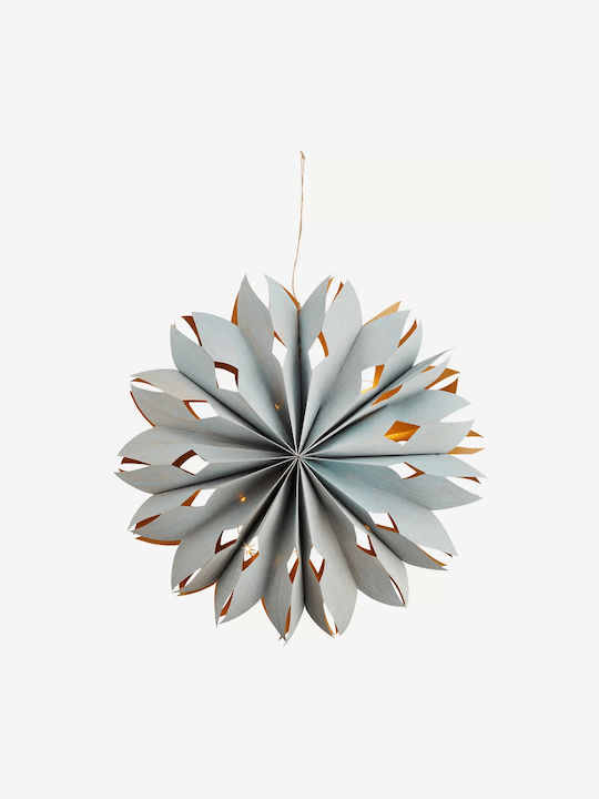 Madam Stoltz Plastic Illuminated Christmas Decorative Hanging Star 15pcs