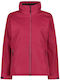 CMP Women's Short Sports Jacket Waterproof for Winter with Hood Pink