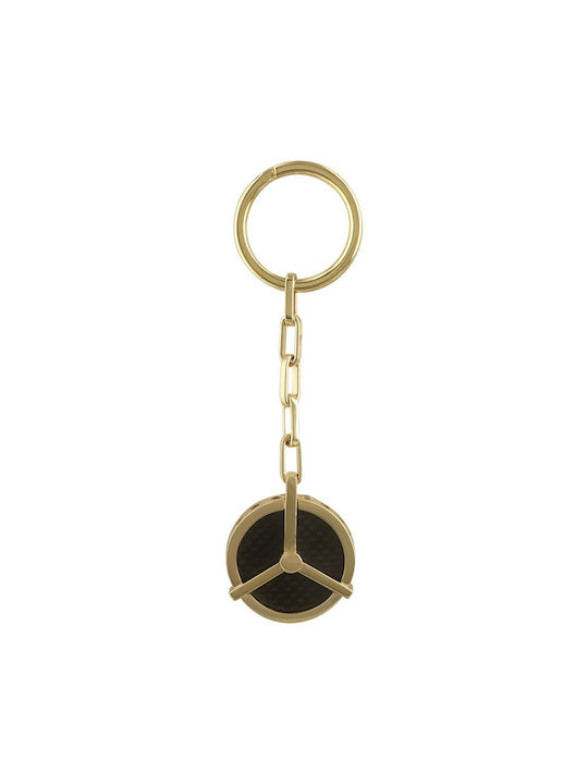 Kiriakos Gofas Keychain Metallic Yellow