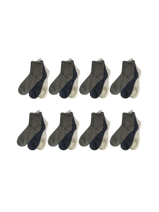Ustyle Ανδρικές Κάλτσες Πολύχρωμες 24Pack