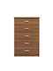 Comoda pentru Dormitor Stonecrop Nuci 60x40x97buc