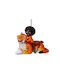 Hanging Ornament Figure Orange 6x9cm