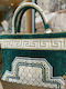 Fabric Women's Tote Bag Green