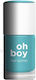 OhBoy Glossy Nail Polish Light Turquoise Green