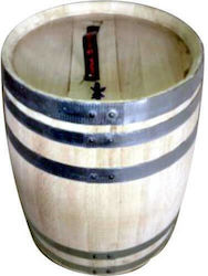 Tesias Wine Wooden Barrel 100lt 7100-Λ