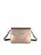 Damentasche Schultertasche Gold