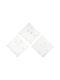 Bunny Bebe Scutec Piqué White Alb 90x90εκ.