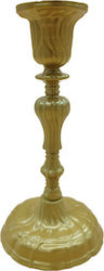 Candlestick Metallic Gold - 11cm